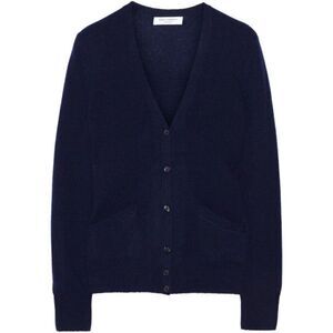 Equipment Sullivan Cashmere Cardigan Sweater Navy